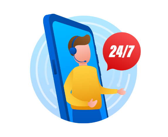 Hỗ trợ kỹ thuật 24/7